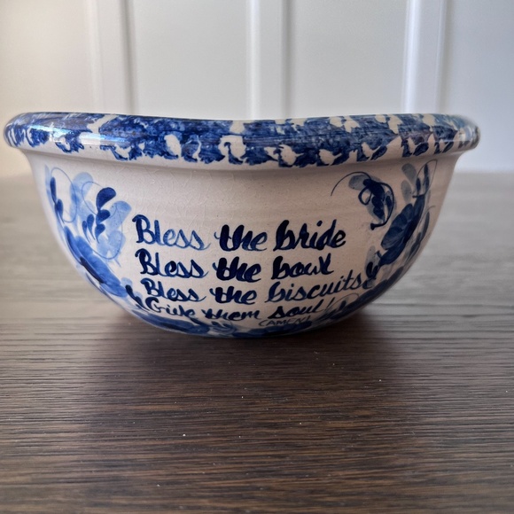 Vintage Marshall Pottery Texas‎ Heart Shaped Bowl Stoneware Rare Find - Picture 6 of 14